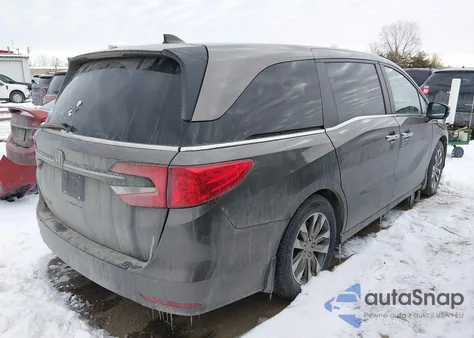 2022 Honda Odyssey Ex-L z USA, uszkodzony, nr VIN 5FNRL6H71NB061630